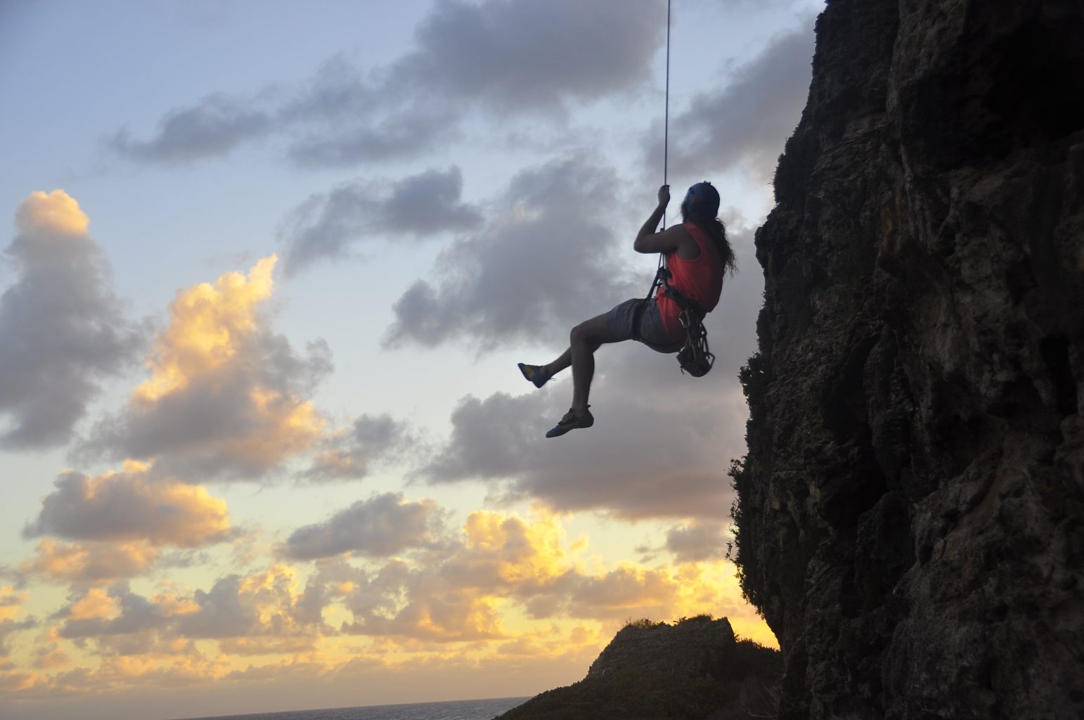 Climbing Cayman Brac - William - Cayman Brac Climbing - Rock Iguana Ltd ...