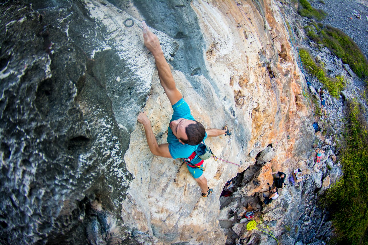 Climbing Cayman Brac - Open climb - Orange Cave - Miha - Cayman Brac ...