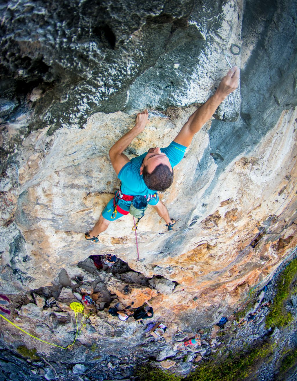 Climbing Cayman Brac - Open Climb - Orange Cave - Miha - Cayman Brac 